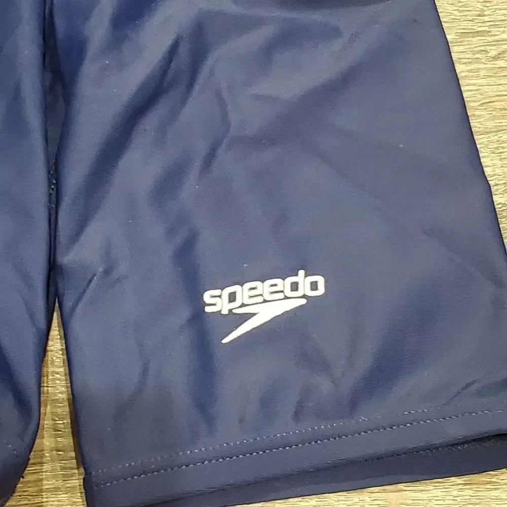 Boys Speedo Swim Pants Size 4 Blue Swim Shorts
